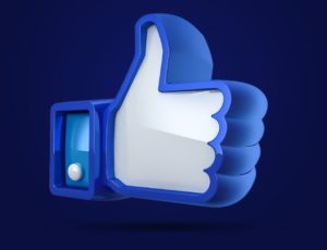 3D Facebook Like Button PSD-min