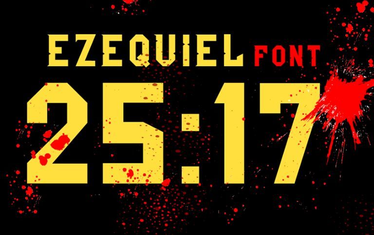 Ezequiel Display Font-min