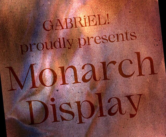 Monarch Display Font