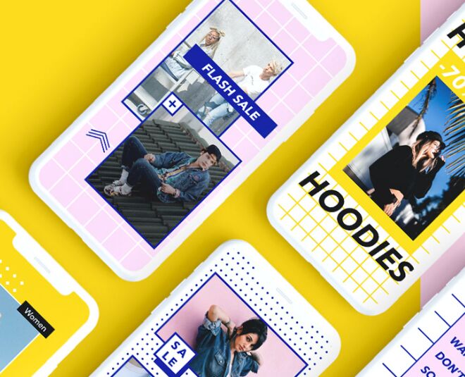 Modern Customizable Instagram Stories Templates