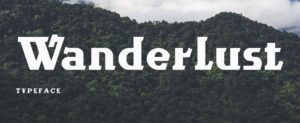 Wanderlust Typeface