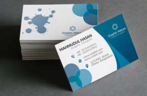 Print-ready Graphic Business Card Template (AI+PSD)