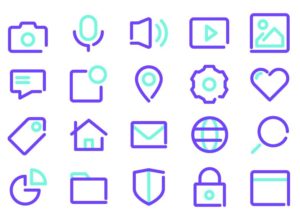 Modern Outline Vector Icons