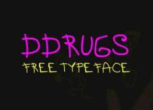 DDRUGS Cute Typeface