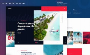 Fashion Travel Landing Page Template PSD