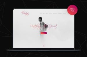 Art Agency Web Template For Photoshop