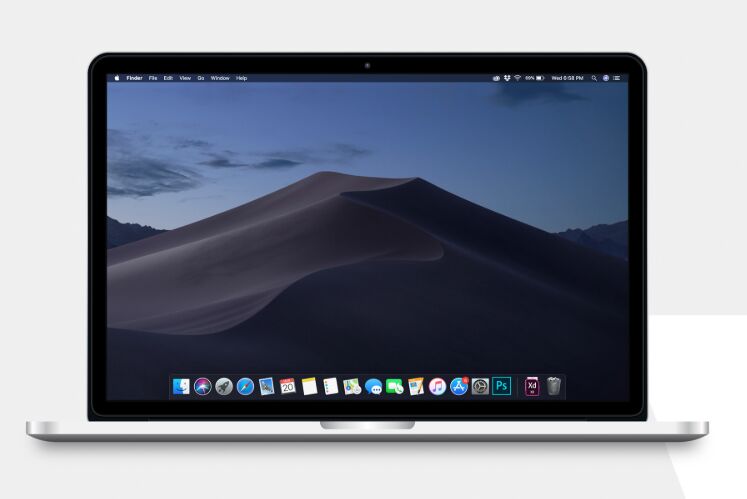 13-inch MacBook Pro PSD Mockup