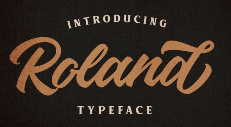 Roland Typeface