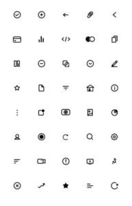 40 Minimal Outline Icons For Sketch