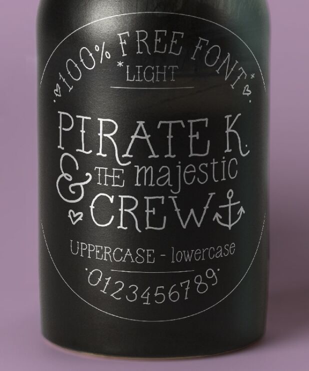 Pirate K Old Letter Typeface