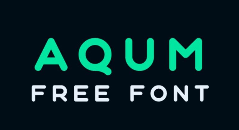 Aqum Typeface