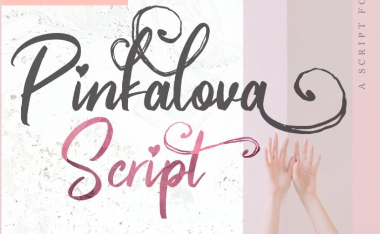 Pinkalova Brush & Script Font