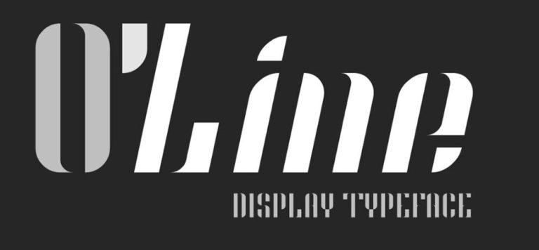 O'Line Modern Font