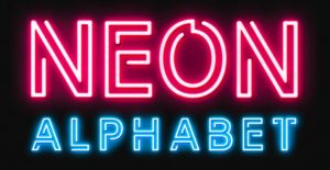 Neon Alphabet For Adobe After Effects