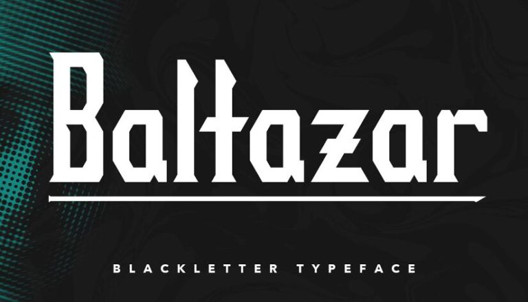 Baltazar Typeface