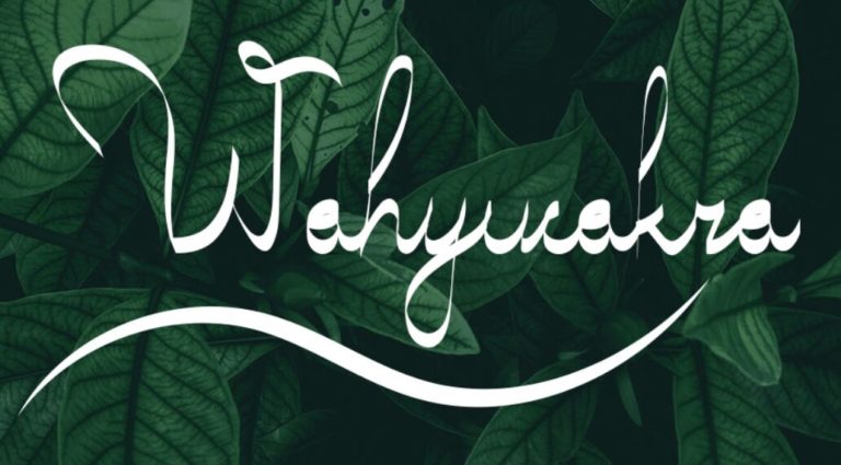 WAHYUCAKRA Collygraphy Typeface