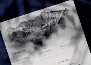 Creative Resume Template For Photoshop & Illustrator