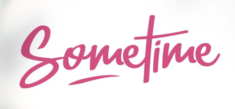 Sometime Handwritten Display Font