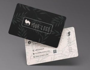 Gorgeous Realistic Business Card PSD Mockup