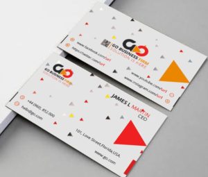 Modern Business Card Template For Branding