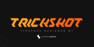 TrickShot Typeface