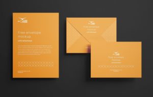 Realistic Envelope PSD Mockup