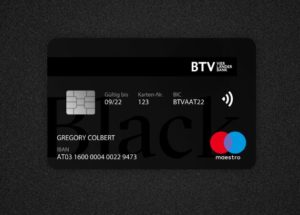 Dark Debit Card Template Sketch