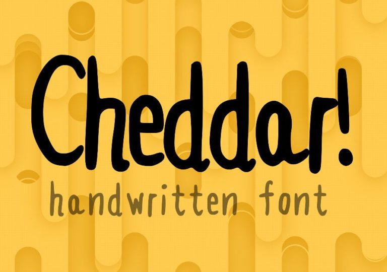 Cheddar Handwritten Font