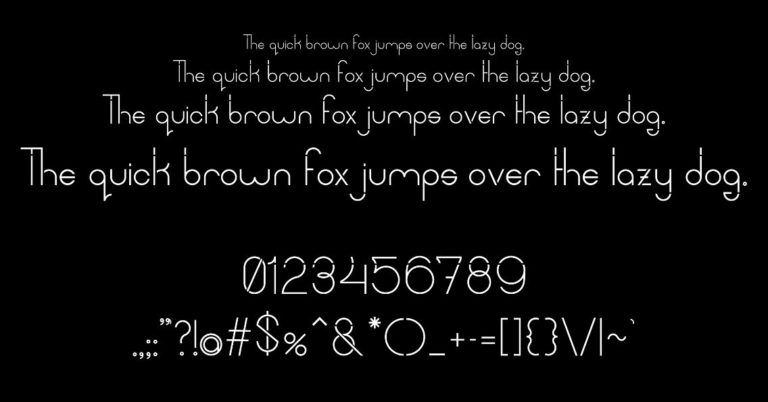 Optomita Display Font