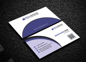 Real Estate Corporate Business Card PSD Mockup