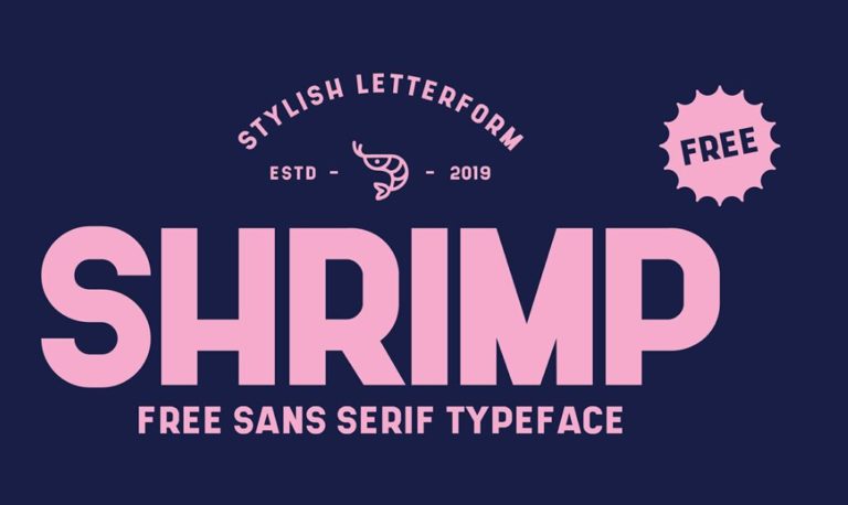 SHRIMP Sans Serif Typeface