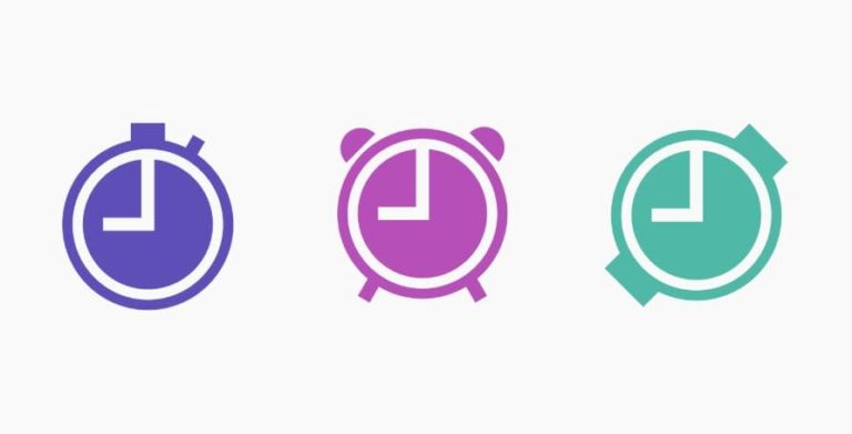 Stopwatch Alarm Clock Watch Icons Figma