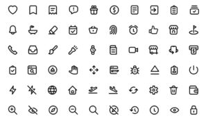 450+ SVG UI UX Icons