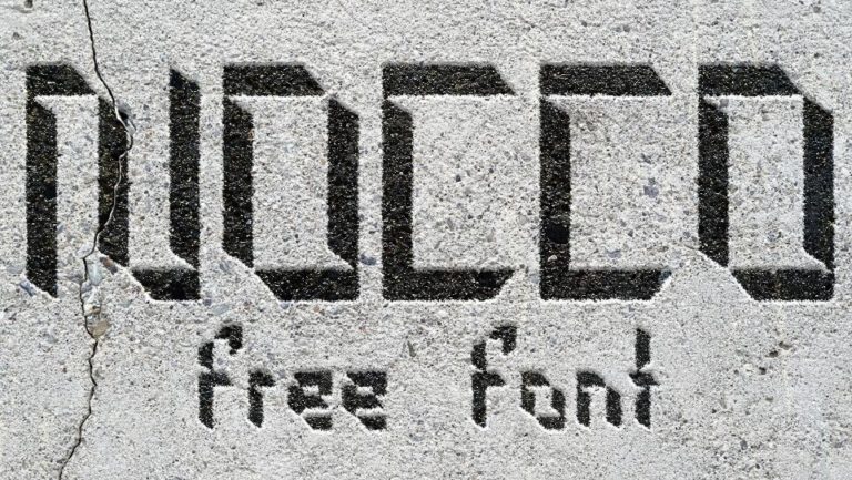 NOCCO Display Font