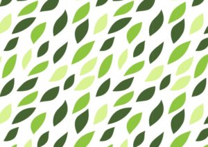 Nature Green Plant Vector Pattern