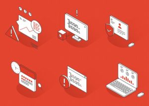 Data Statistics PSD Icons