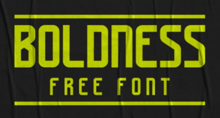 Boldness Font