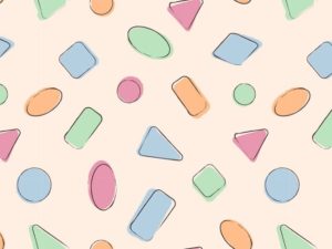 Handrawn Candy Pattern Vector