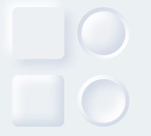 Neuomorphism Button Template (Sketch)