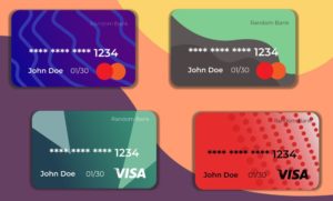 4 Credit Card SVG Icons