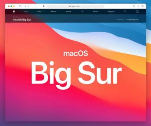 macOS 11 Big Sur Safari Browser Mockup Sketch