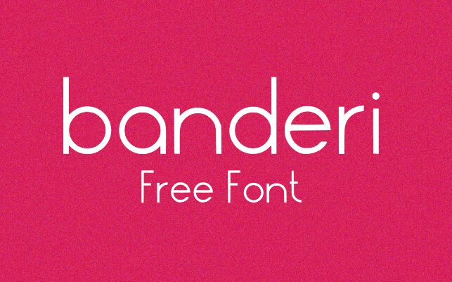 Banderi Display Font