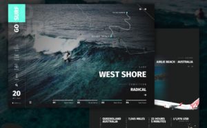 GoSurf Web Template Sketch