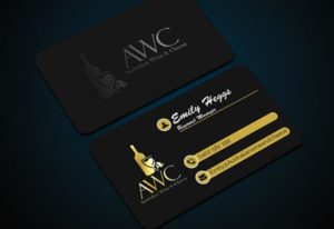 Luxurious Dark Business Card PSD Mockup