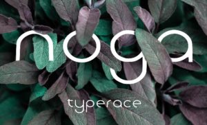 Noga Display Typeface