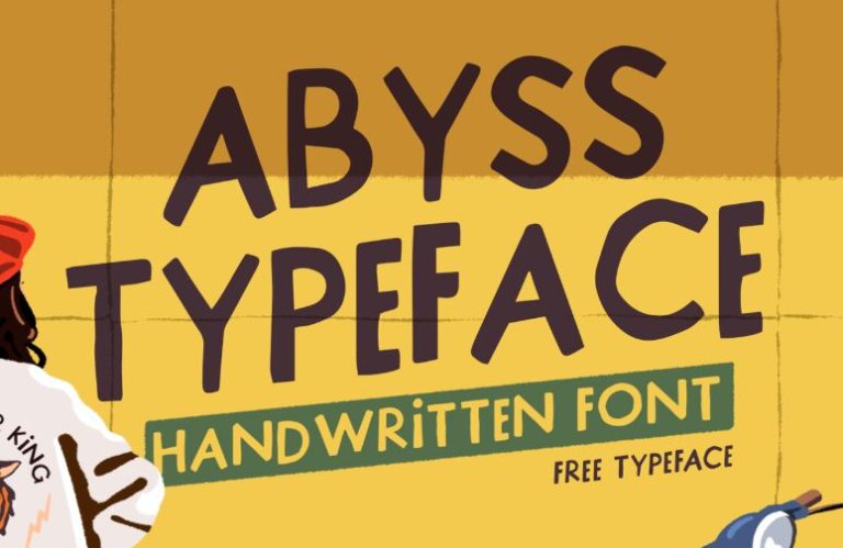 Abyss Handwritten Font