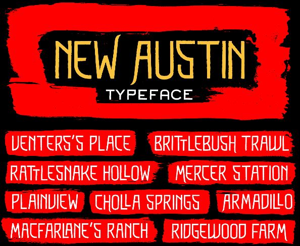 New Austin Font