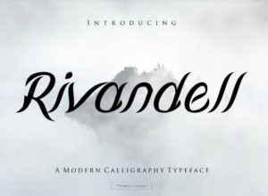 Rivandell Calligraphy Font