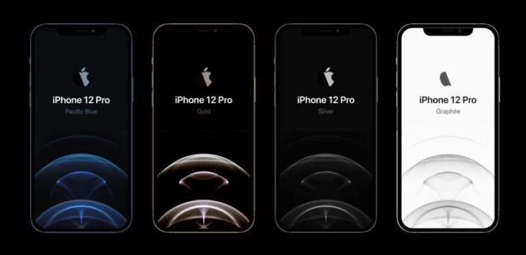 iPhone 12 Pro With 4 Colors For Figma