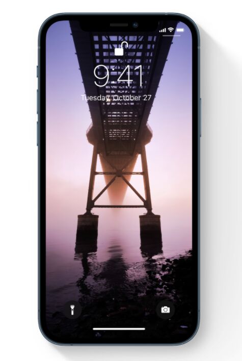 iPhone 12 Pro With Shadow Sketch Mockup